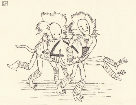 fairy tale creature illustration by John E. Brito